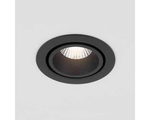 Заказать Встраиваемый светильник Elektrostandard 15267/LED 7W 3000K BK/BK черный/черный| VIVID-LIGHT.RU