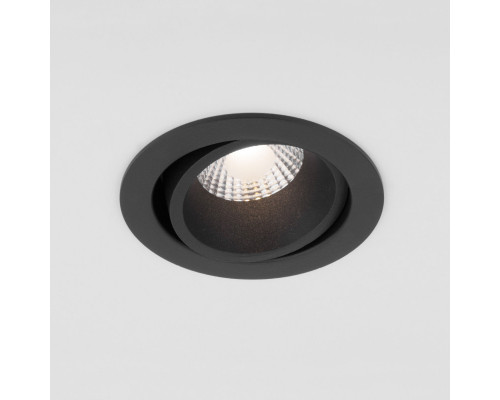 Заказать Встраиваемый светильник Elektrostandard 15267/LED 7W 3000K BK/BK черный/черный| VIVID-LIGHT.RU