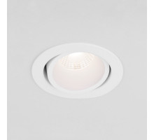 Встраиваемый светильник Elektrostandard 15267/LED 7W 3000K WH/WH белый/белый