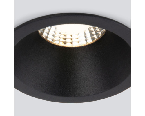 Заказать Встраиваемый светильник Elektrostandard 15266/LED 7W 3000K BK черный| VIVID-LIGHT.RU