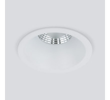 Встраиваемый светильник Elektrostandard 15266/LED 7W 3000K WH белый