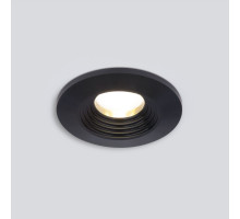 Встраиваемый светильник Elektrostandard 9903 LED 3W 3000K COB BK черный