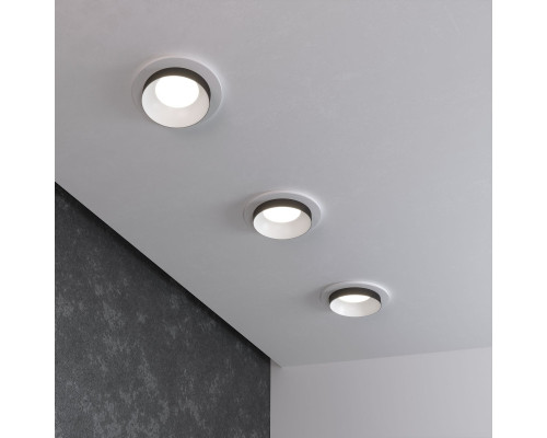 Купить Встраиваемый светильник Elektrostandard 113 MR16 белый/черный| VIVID-LIGHT.RU