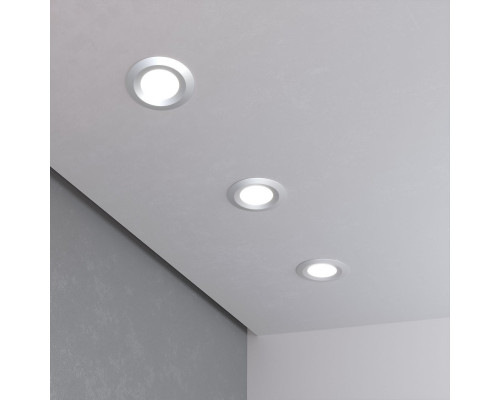 Купить Встраиваемый светильник Elektrostandard 110 MR16 серебро| VIVID-LIGHT.RU