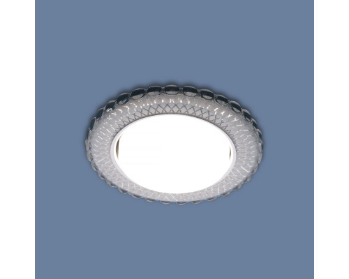 Заказать Встраиваемый светильник Elektrostandard 3034 GX53 SL/WH зеркальный/белый| VIVID-LIGHT.RU