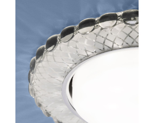 Заказать Встраиваемый светильник Elektrostandard 3034 GX53 SL/WH зеркальный/белый| VIVID-LIGHT.RU