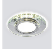 Встраиваемый светильник Elektrostandard 2228 MR16 SL зеркальный/серебро (8150 MR16 SL)