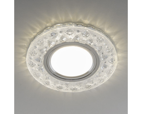 Купить Встраиваемый светильник Elektrostandard 2222 MR16 CL прозрачный| VIVID-LIGHT.RU