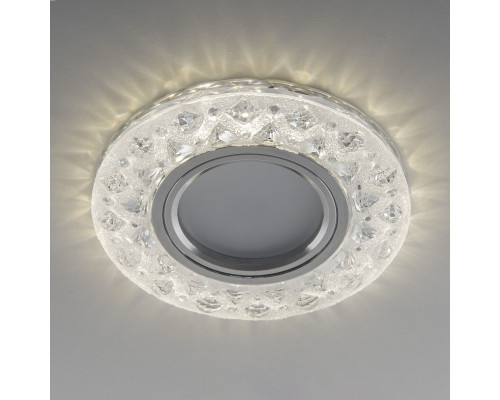 Купить Встраиваемый светильник Elektrostandard 2222 MR16 CL прозрачный| VIVID-LIGHT.RU
