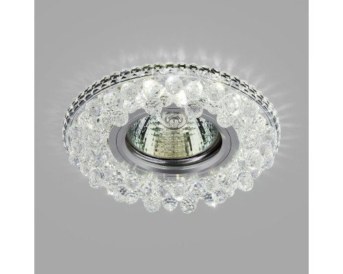 Купить Встраиваемый светильник Elektrostandard 2211 MR16 CL прозрачный| VIVID-LIGHT.RU