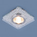 Купить Встраиваемый светильник Elektrostandard 8391 MR16 CL/SL прозрачный/серебро| VIVID-LIGHT.RU