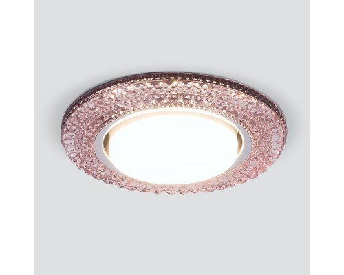 Купить Встраиваемый светильник Elektrostandard 3030 GX53 PK розовый| VIVID-LIGHT.RU