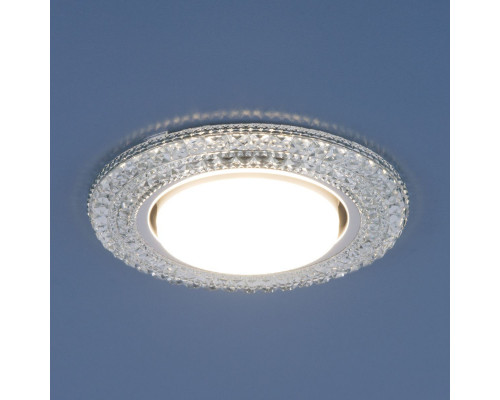 Сделать заказ Встраиваемый светильник Elektrostandard 3030 GX53 CL прозрачный| VIVID-LIGHT.RU