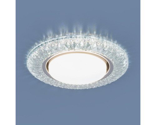 Купить Встраиваемый светильник Elektrostandard 3020 GX53 CL прозрачный| VIVID-LIGHT.RU