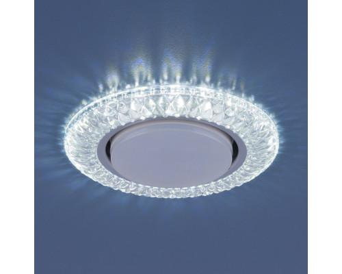 Купить Встраиваемый светильник Elektrostandard 3020 GX53 CL прозрачный| VIVID-LIGHT.RU