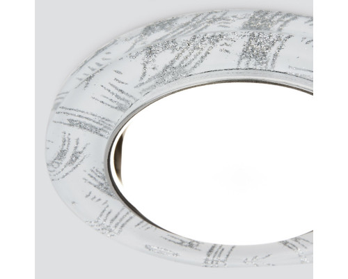 Сделать заказ Встраиваемый светильник Elektrostandard 1062 GX53 WH/SL белый/серебро| VIVID-LIGHT.RU