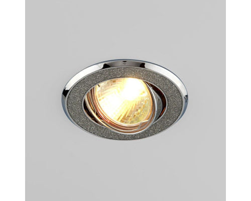 Заказать Встраиваемый светильник Elektrostandard 611 MR16 SL серебряный блеск/хром| VIVID-LIGHT.RU