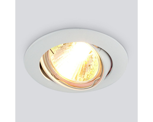 Сделать заказ Встраиваемый светильник Elektrostandard 104S MR16 WH белый| VIVID-LIGHT.RU