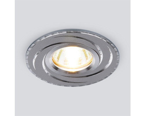 Заказать Встраиваемый светильник Elektrostandard 2002 MR16 HL/SL графит/cеребро| VIVID-LIGHT.RU