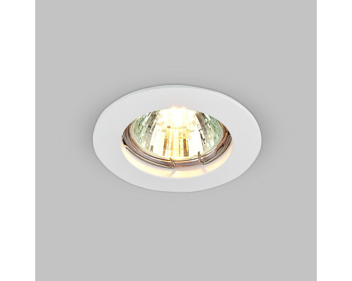Заказать Встраиваемый светильник Elektrostandard 863 MR16 WH белый| VIVID-LIGHT.RU