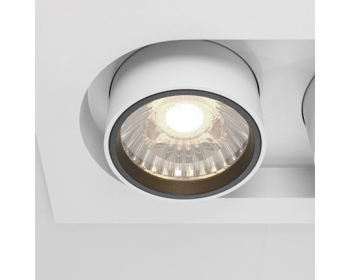 Купить Встраиваемый светильник Maytoni Technical DL045-02-10W4K-W| VIVID-LIGHT.RU