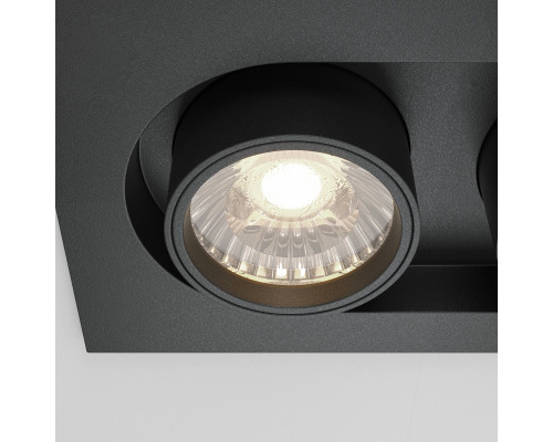 Оформить заказ Встраиваемый светильник Maytoni Technical DL045-02-10W4K-B| VIVID-LIGHT.RU