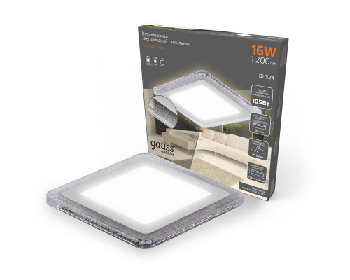 Заказать Встраиваемый светильник Gauss BL324| VIVID-LIGHT.RU