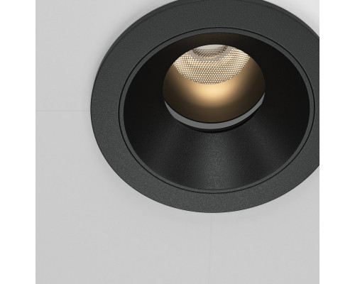 Оформить заказ Встраиваемый светильник Maytoni Technical DL057-7W3K-B| VIVID-LIGHT.RU