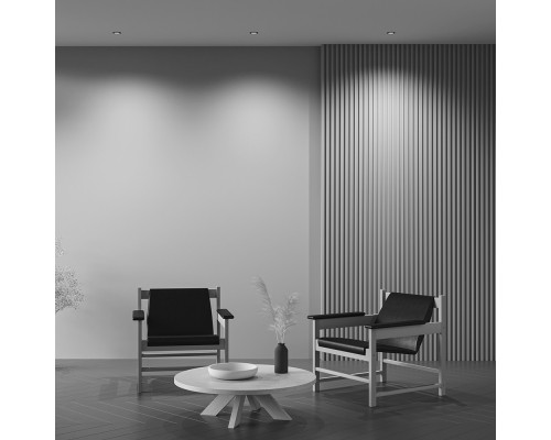 Сделать заказ Встраиваемый светильник Maytoni Technical DL057-7W4K-B| VIVID-LIGHT.RU