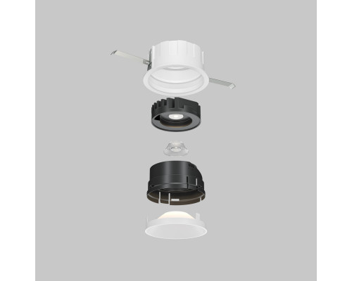 Оформить заказ Встраиваемый светильник Maytoni Technical DL057-10W4K-W| VIVID-LIGHT.RU
