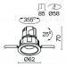 Сделать заказ Встраиваемый светильник Maytoni Technical DL057-7W3K-W| VIVID-LIGHT.RU