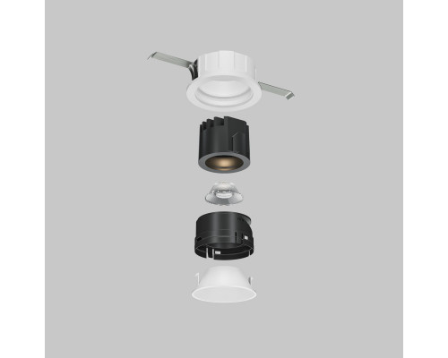 Сделать заказ Встраиваемый светильник Maytoni Technical DL057-7W3K-W| VIVID-LIGHT.RU