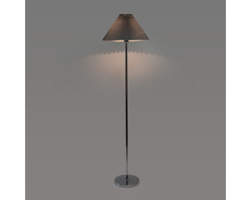 Купить Торшер Eurosvet 01133/1 хром/графит| VIVID-LIGHT.RU