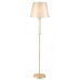 Купить Торшер Crystal Lux NICOLAS PT1 GOLD/WHITE| VIVID-LIGHT.RU
