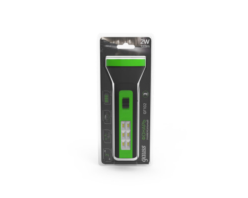 Купить Фонарь Gauss GF102| VIVID-LIGHT.RU