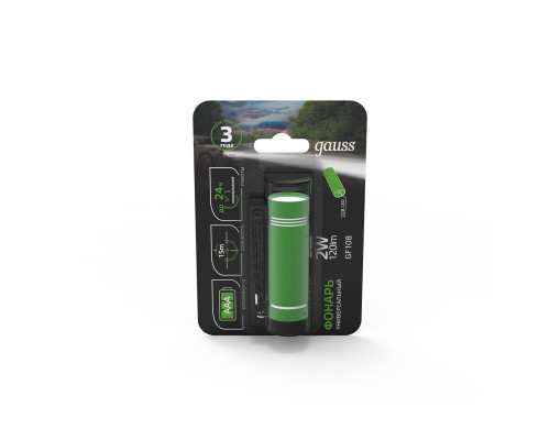 Купить Фонарь Gauss GF108| VIVID-LIGHT.RU