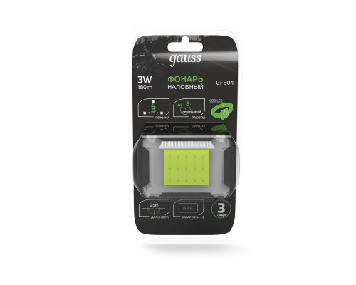 Купить Фонарь Gauss GF304| VIVID-LIGHT.RU