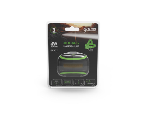 Заказать Фонарь Gauss GF307| VIVID-LIGHT.RU