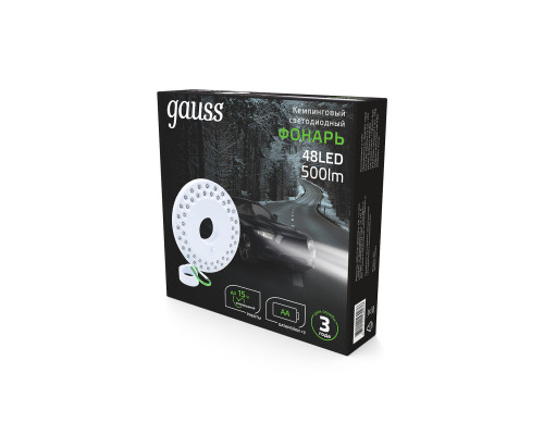 Оформить заказ Фонарь Gauss GF004| VIVID-LIGHT.RU