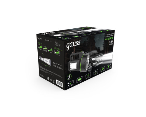 Купить Фонарь Gauss GF602| VIVID-LIGHT.RU