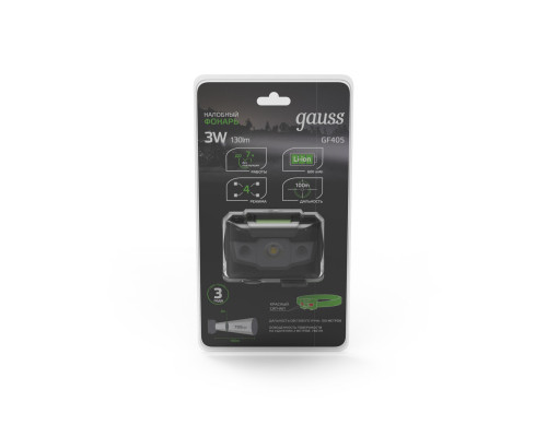 Заказать Фонарь Gauss GF405| VIVID-LIGHT.RU