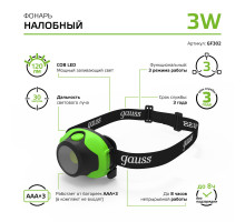 Фонарь Gauss GF302