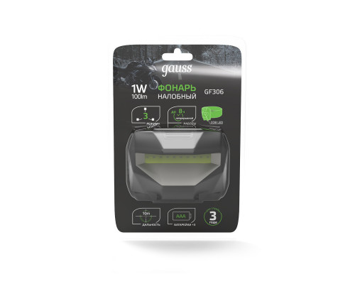 Сделать заказ Фонарь Gauss GF306| VIVID-LIGHT.RU
