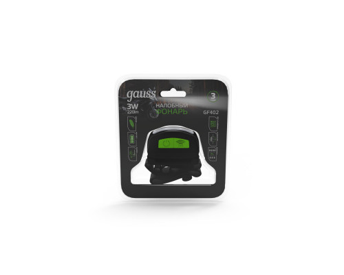 Купить Фонарь Gauss GF402| VIVID-LIGHT.RU