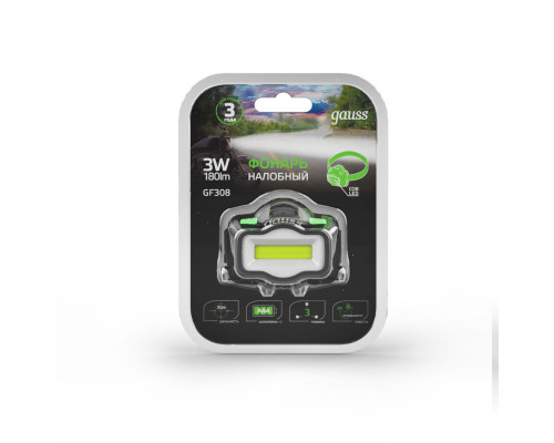 Заказать Фонарь Gauss GF308| VIVID-LIGHT.RU