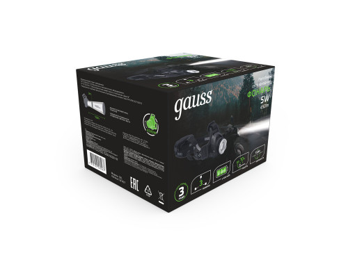 Оформить заказ Фонарь Gauss GF407| VIVID-LIGHT.RU