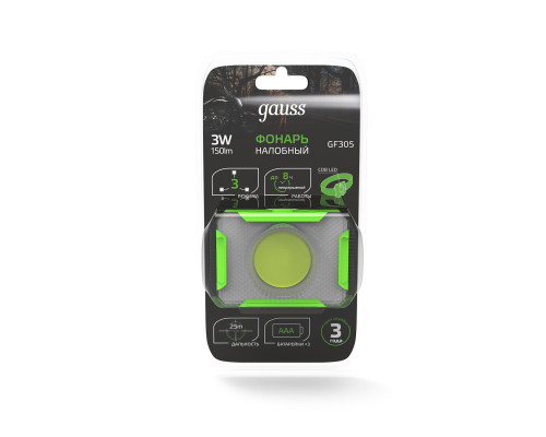 Заказать Фонарь Gauss GF305| VIVID-LIGHT.RU