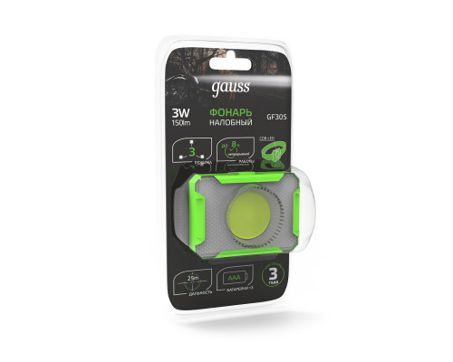 Заказать Фонарь Gauss GF305| VIVID-LIGHT.RU