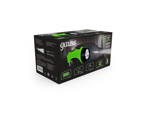 Заказать Фонарь Gauss GF104| VIVID-LIGHT.RU