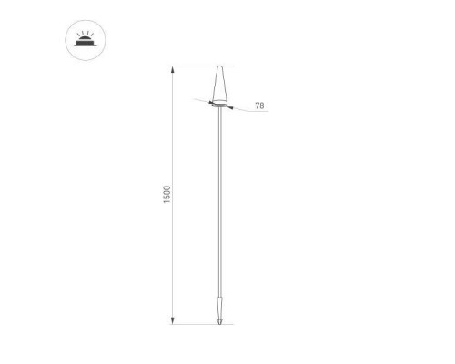 Заказать Грунтовый светильник Arlight 037521| VIVID-LIGHT.RU